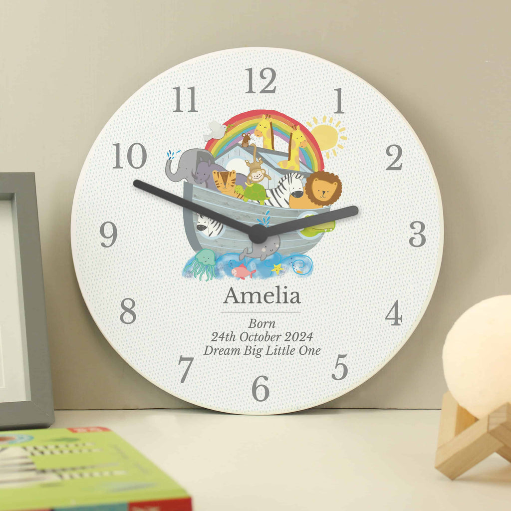 noah's ark clock