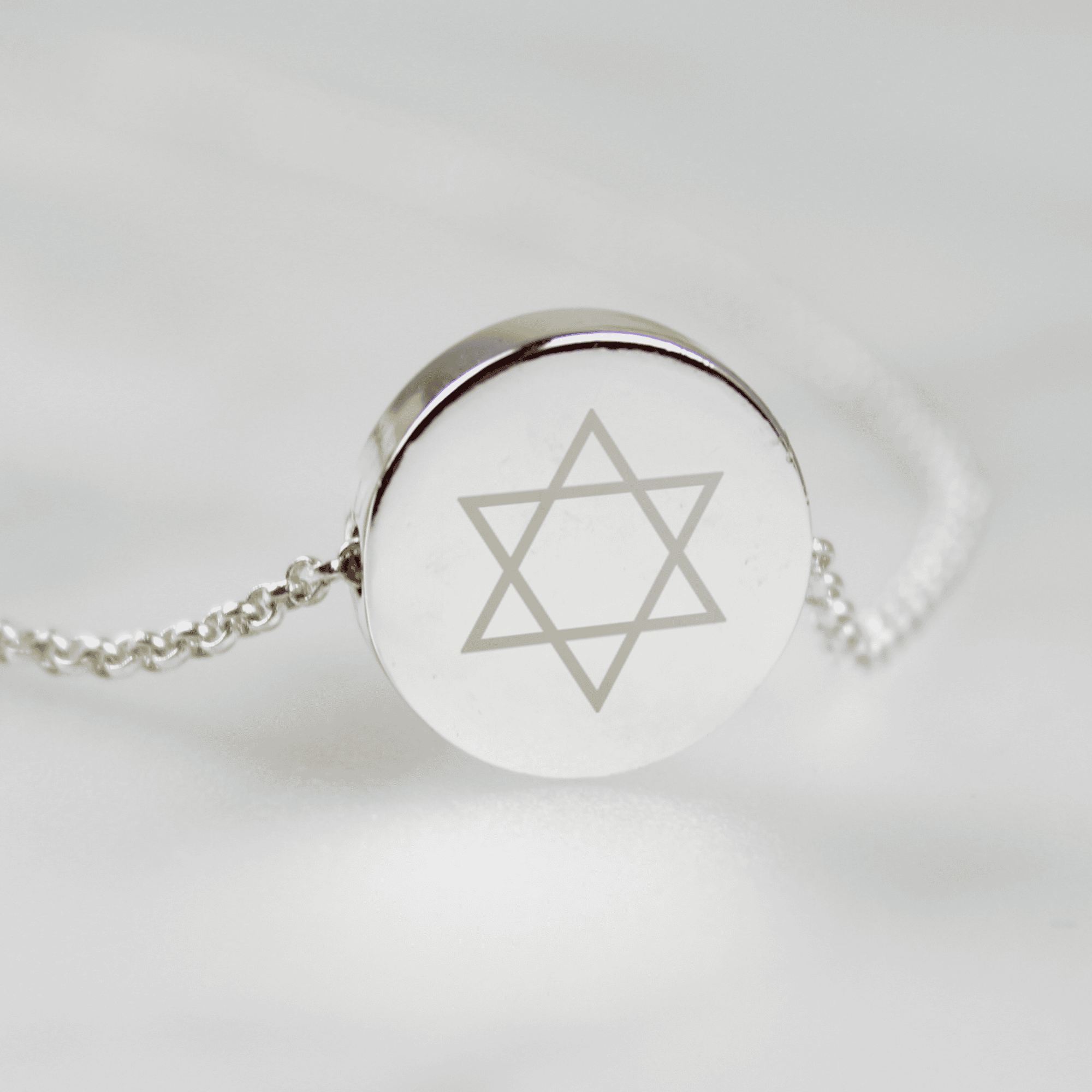 Personalised Bat Mitzvah Sentiment Silver Tone Necklace and Box