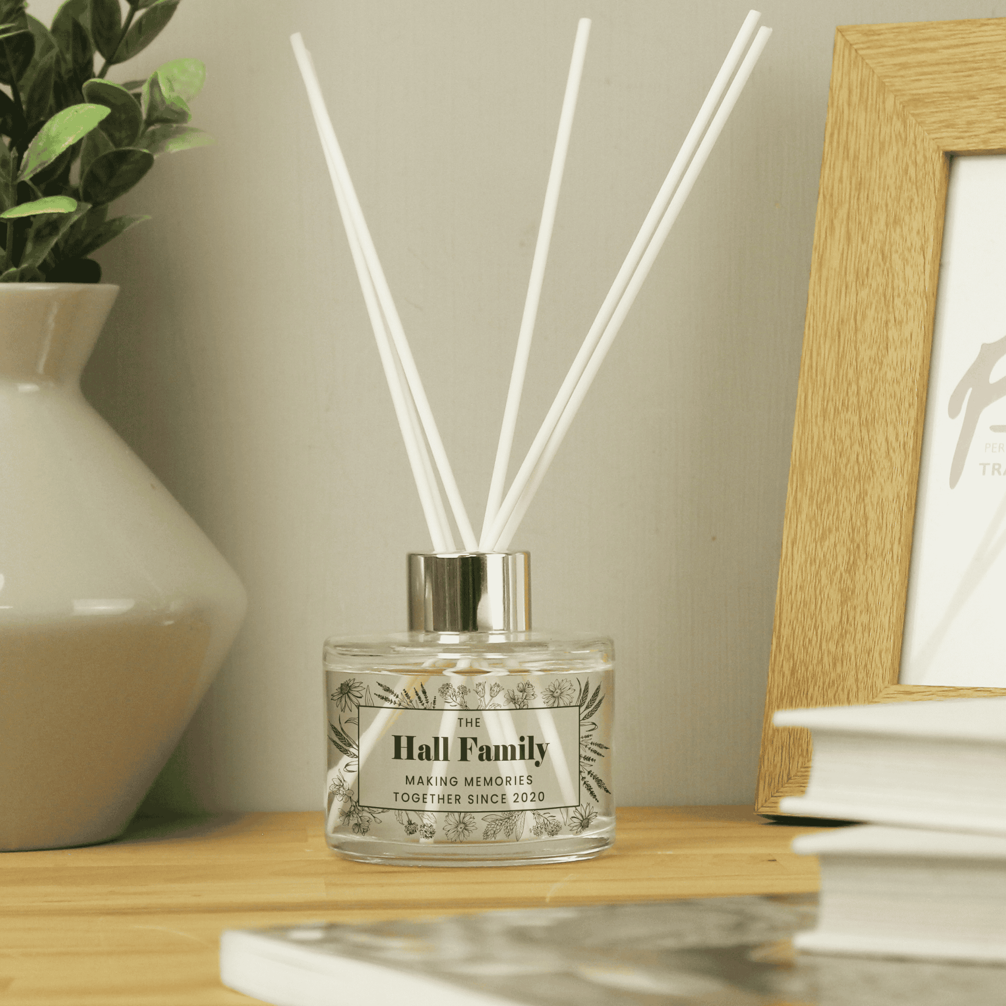 Black Foliage Reed Diffuser