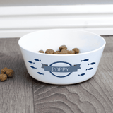 personalised plastic cat bowl personalised with any name