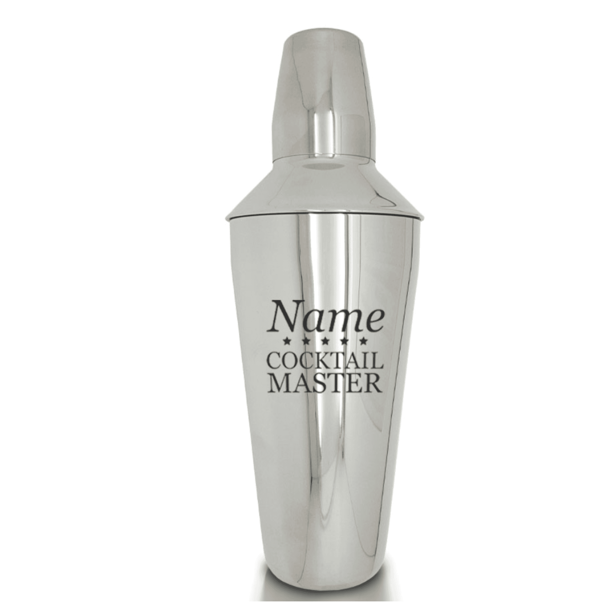 personalised cocktail master engraved with any name