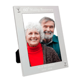 personalised 5x7 photo frame engraved with any message over 2 lines underneath the image