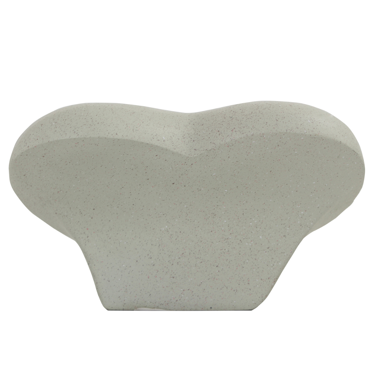 personalised dove memorial stone showing the back of the stone