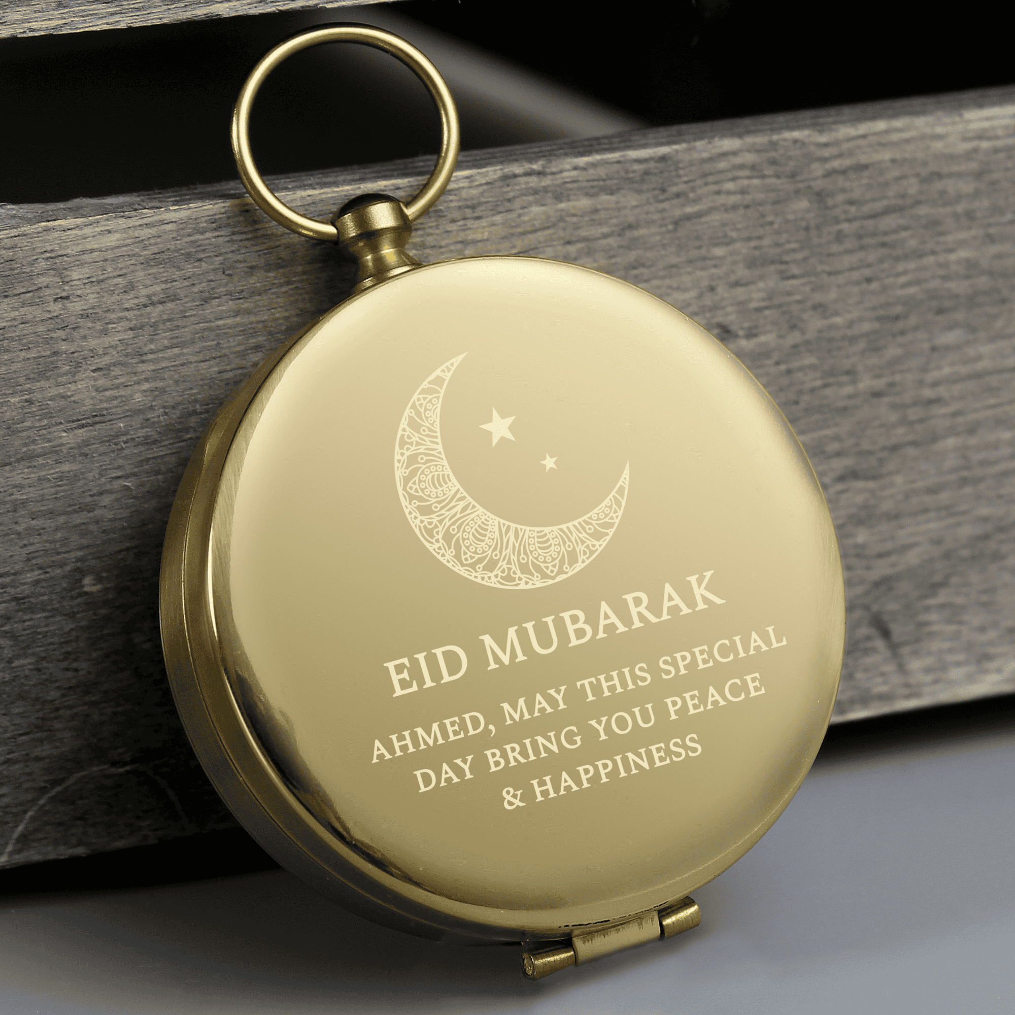 personalised eid and ramadan compass