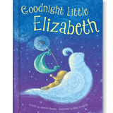 personalised goodnight little me book showing the front cover.