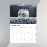 personalised great outdoors a4 wall calendar