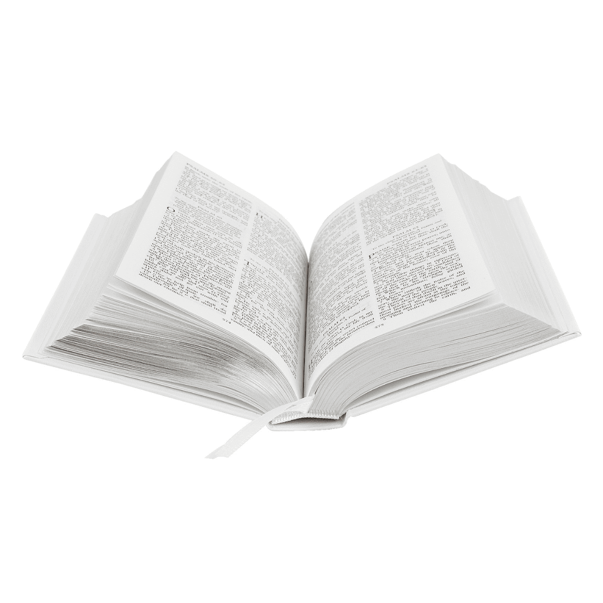 personalised holy bible showing the inside of it