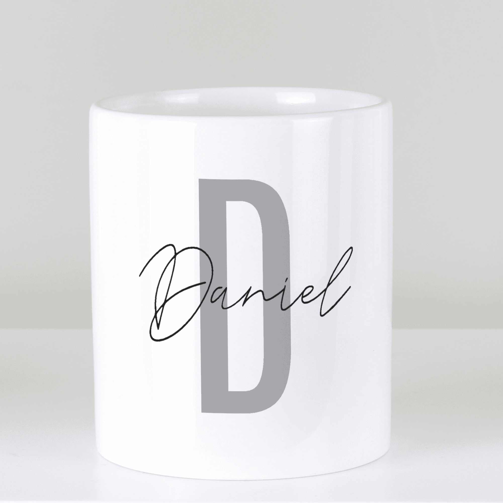 Personalised Initial & Name Ceramic Storage Pot