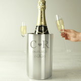 personalised mongram wine cooler