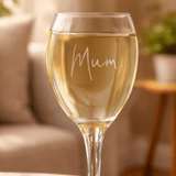 personalised wine glass with any name