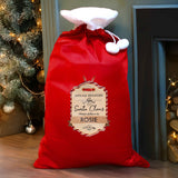 personalised luxury christmas sack