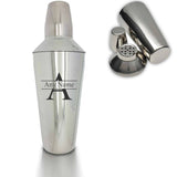 engraved cocktail shaker