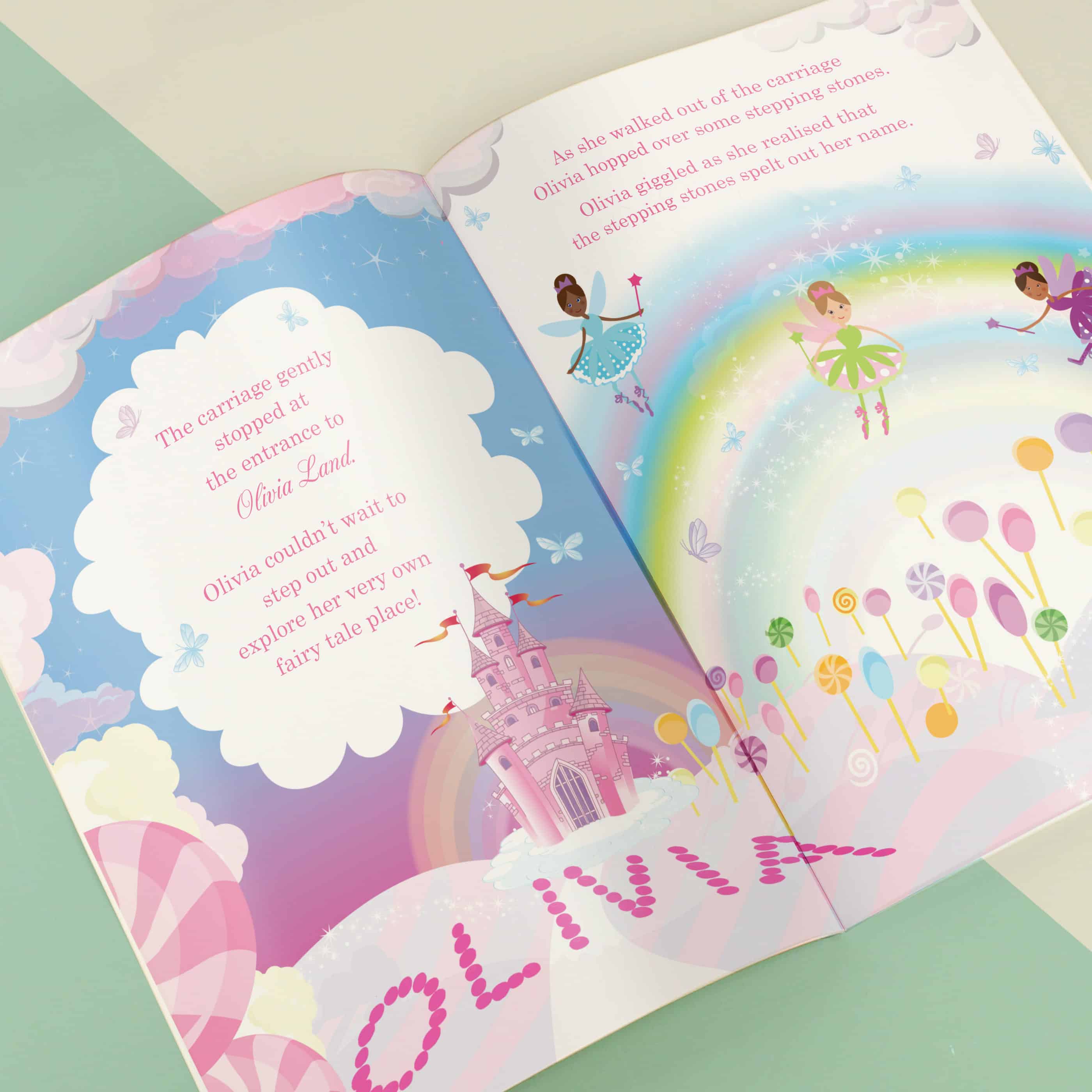 personalised princess and unicorn book