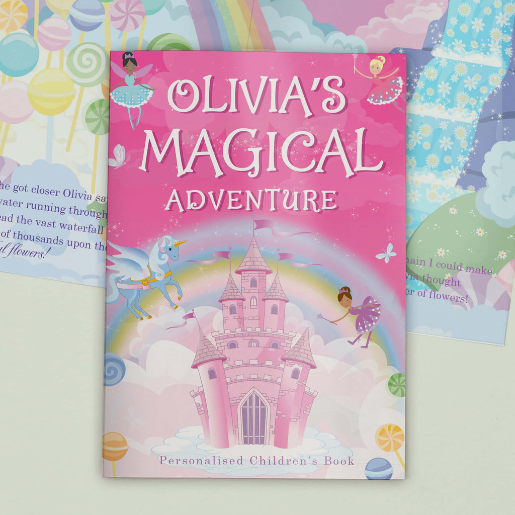 personalised princess and unicorn book
