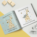 personalised big sister book showing the illustrations inside the book