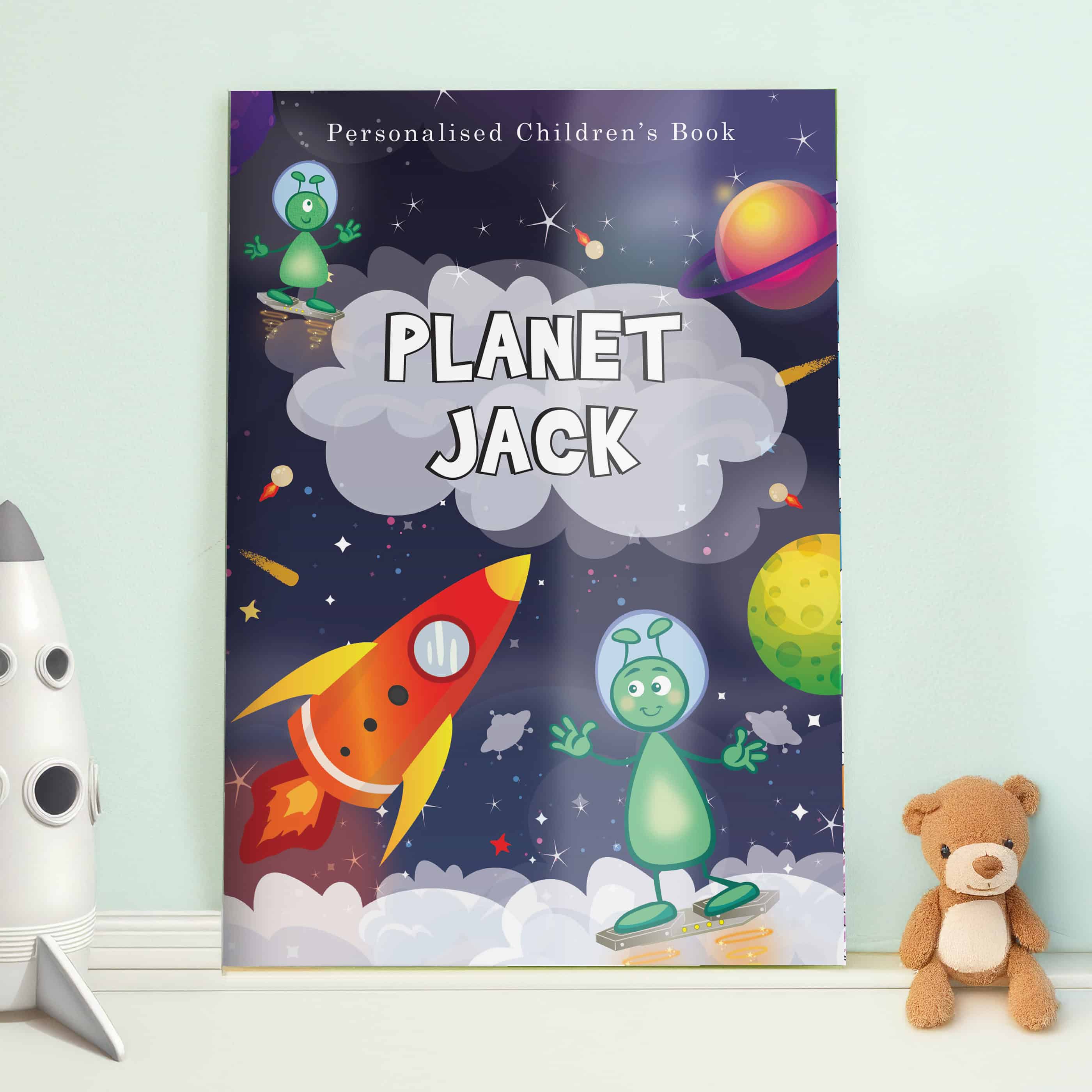 personalised space story book