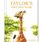 personalised the magic of my name alphabet book showing the front cover