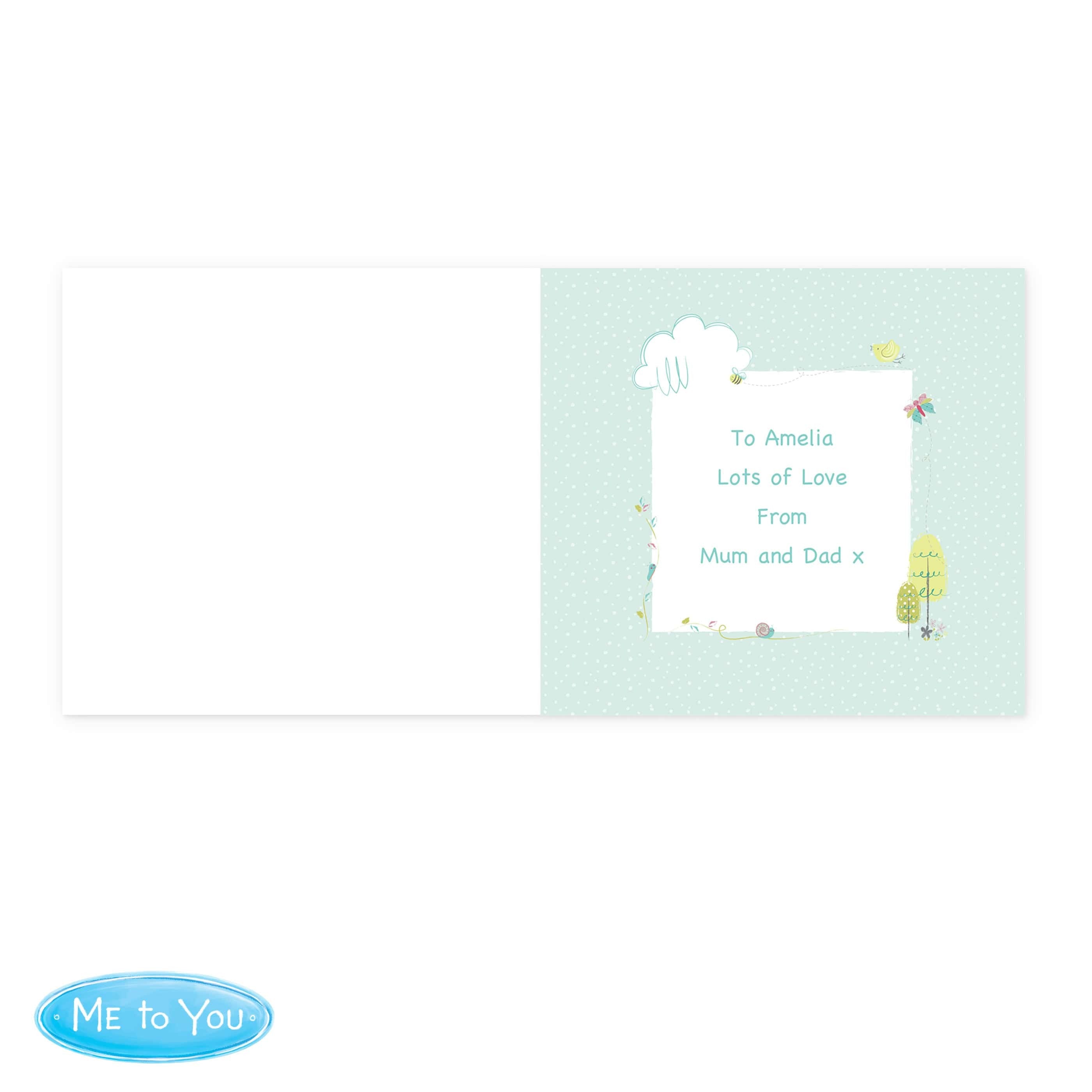 personalised tiny tatty teddy learing adventure book personalised with child's name and a short message