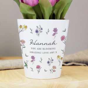 Wild Flowers Pot