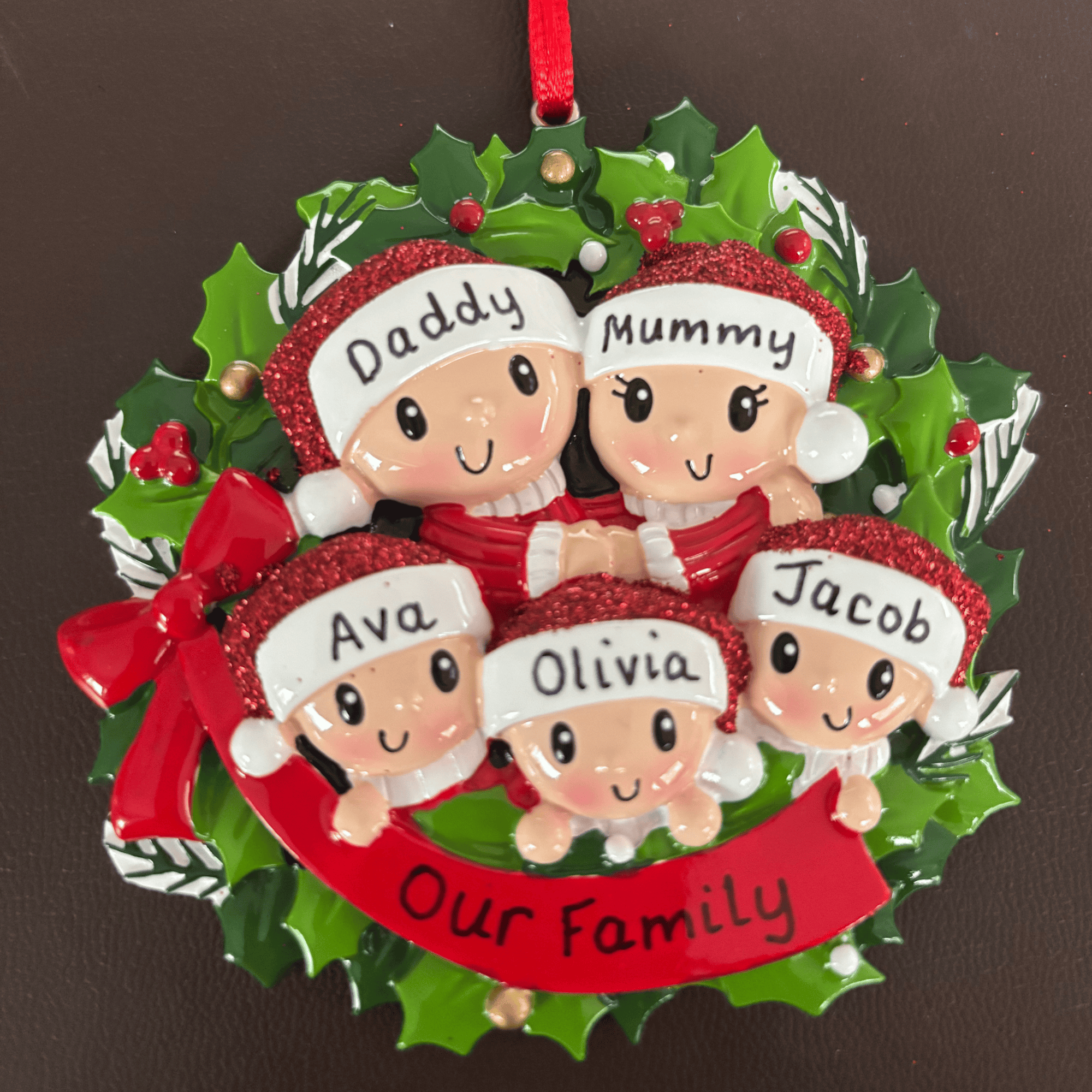 Wreath Tree Decoration