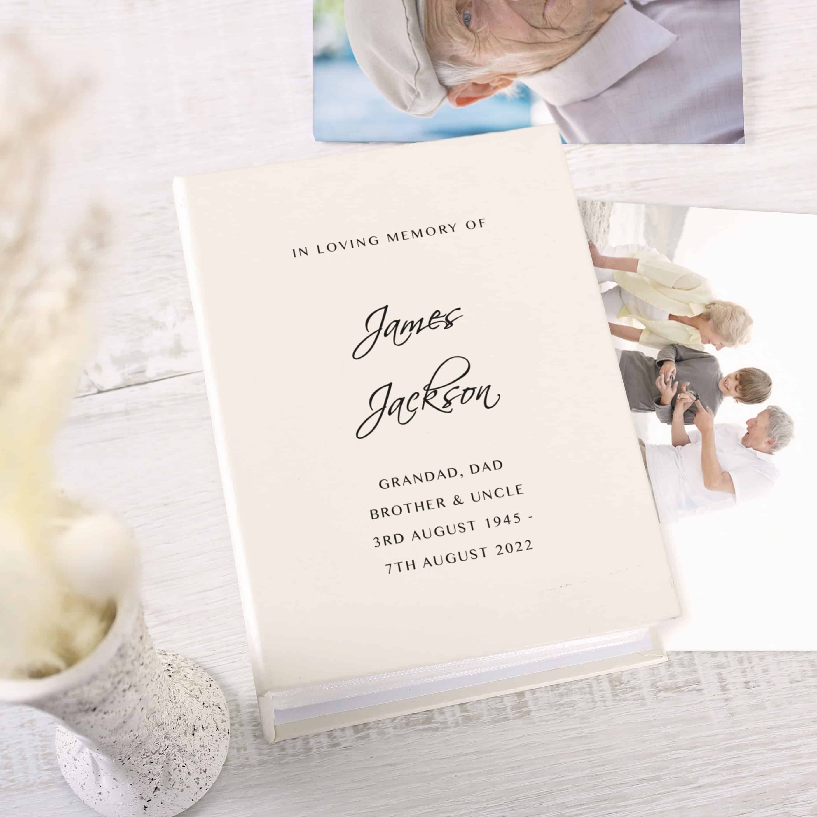 personalised 6x4 photo album