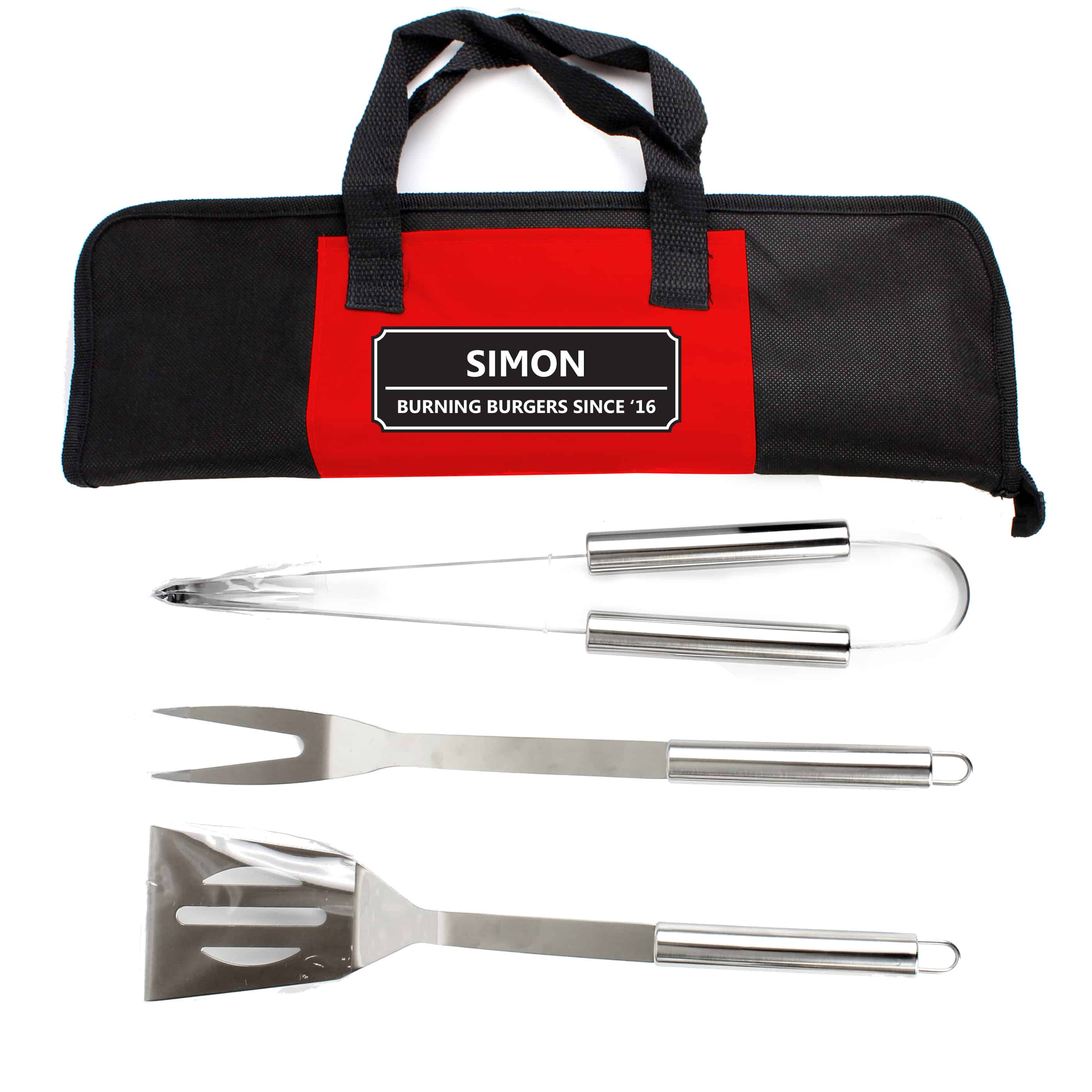 personalised bbq set from CalEli Gifts