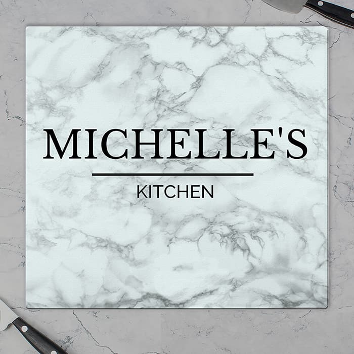 Glass Chopping Board - CalEli Gifts