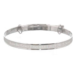 personalised baby bangle