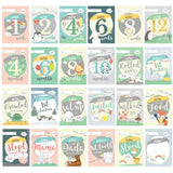 personalised baby milestone cards.