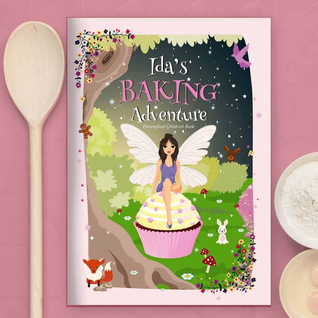 personalised baking book for children