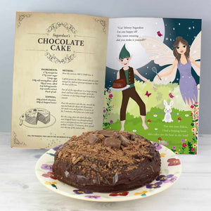 personalised baking book for children