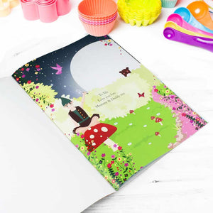 personalised baking book for children