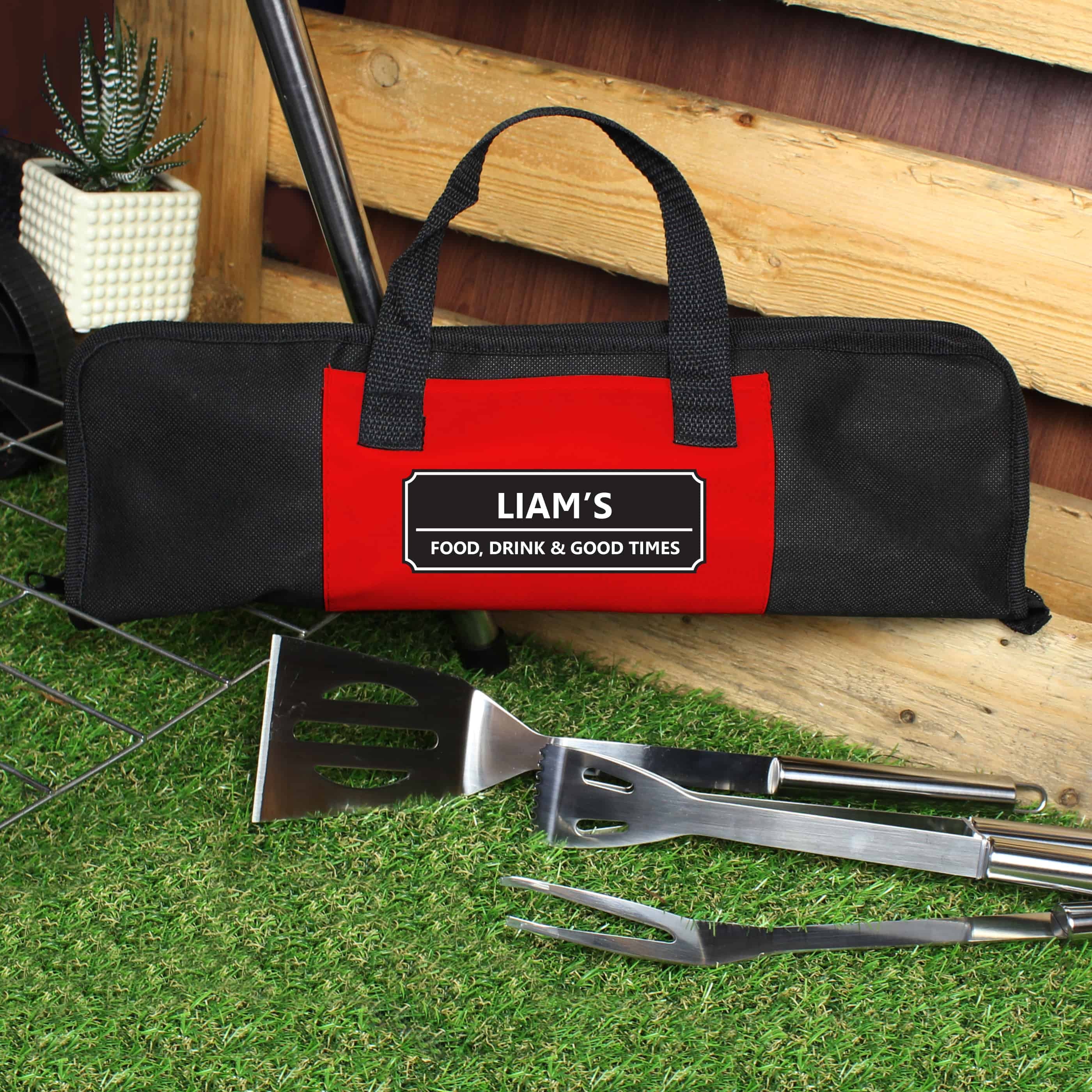 personalised bbq set from CalEli Gifts