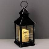 personalised black lantern