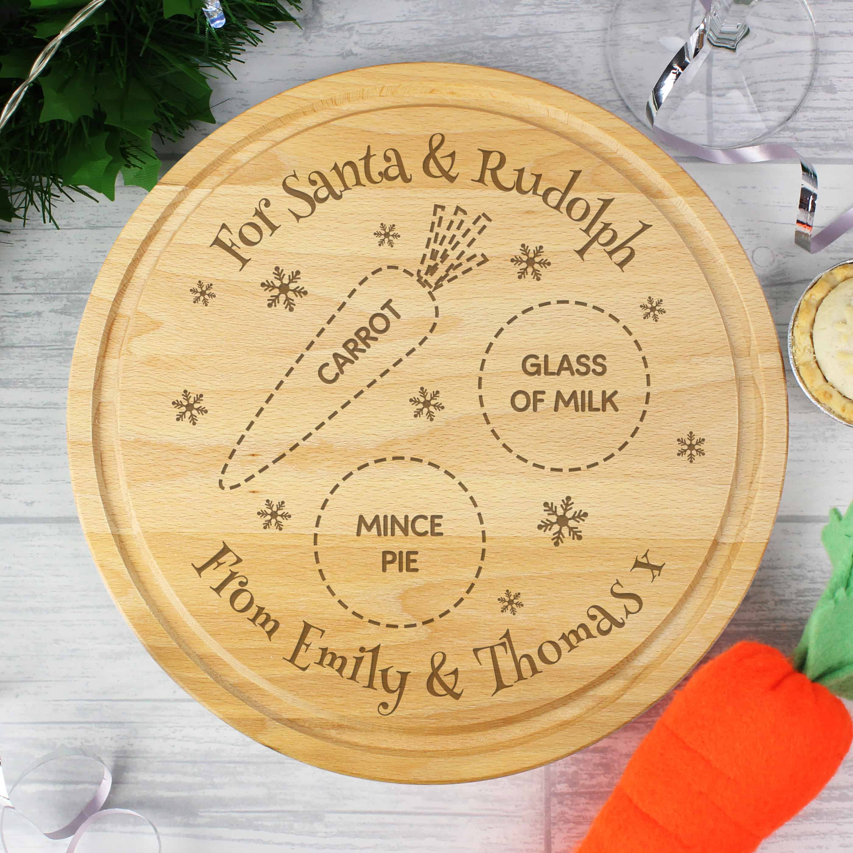 personalised christmas eve board