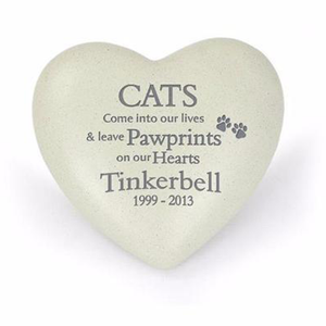 Cat Pawprints Memorial - CalEli Gifts