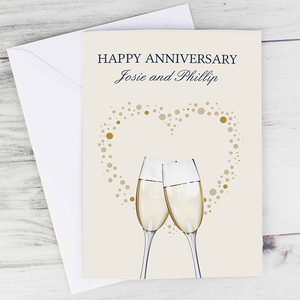 Champagne Flutes Cards - CalEli Gifts