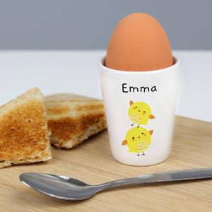 ceramic chick egg cup