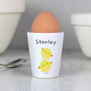 ceramic chick egg cup