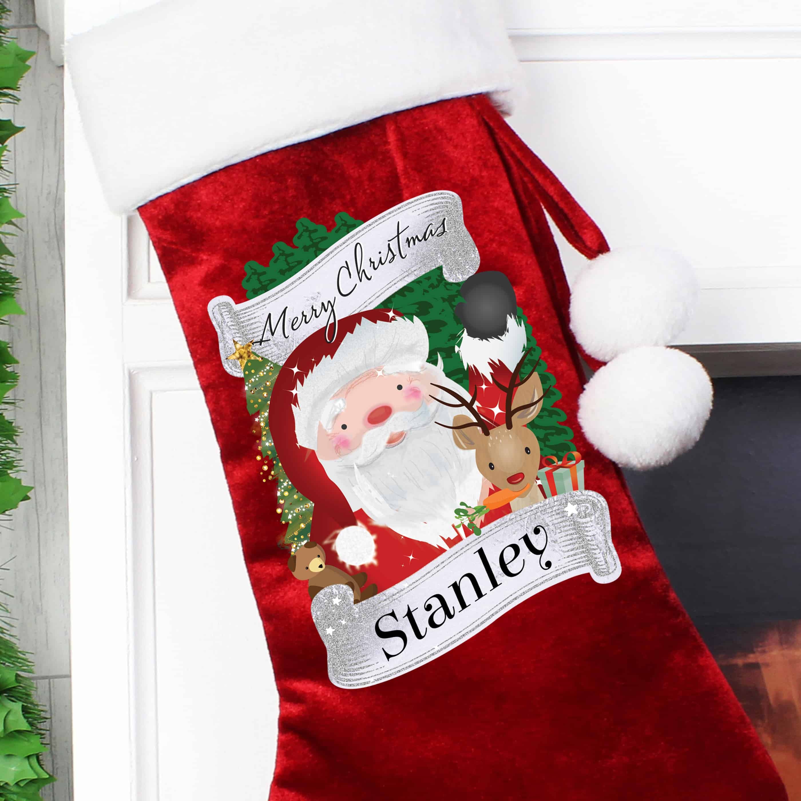 Santa Stocking - CalEli Gifts