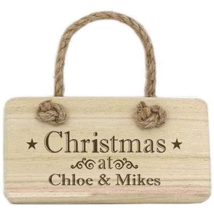 Christmas Wooden Sign - CalEli Gifts