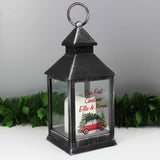 personalised christmas lantern