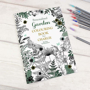 personalised colouring book