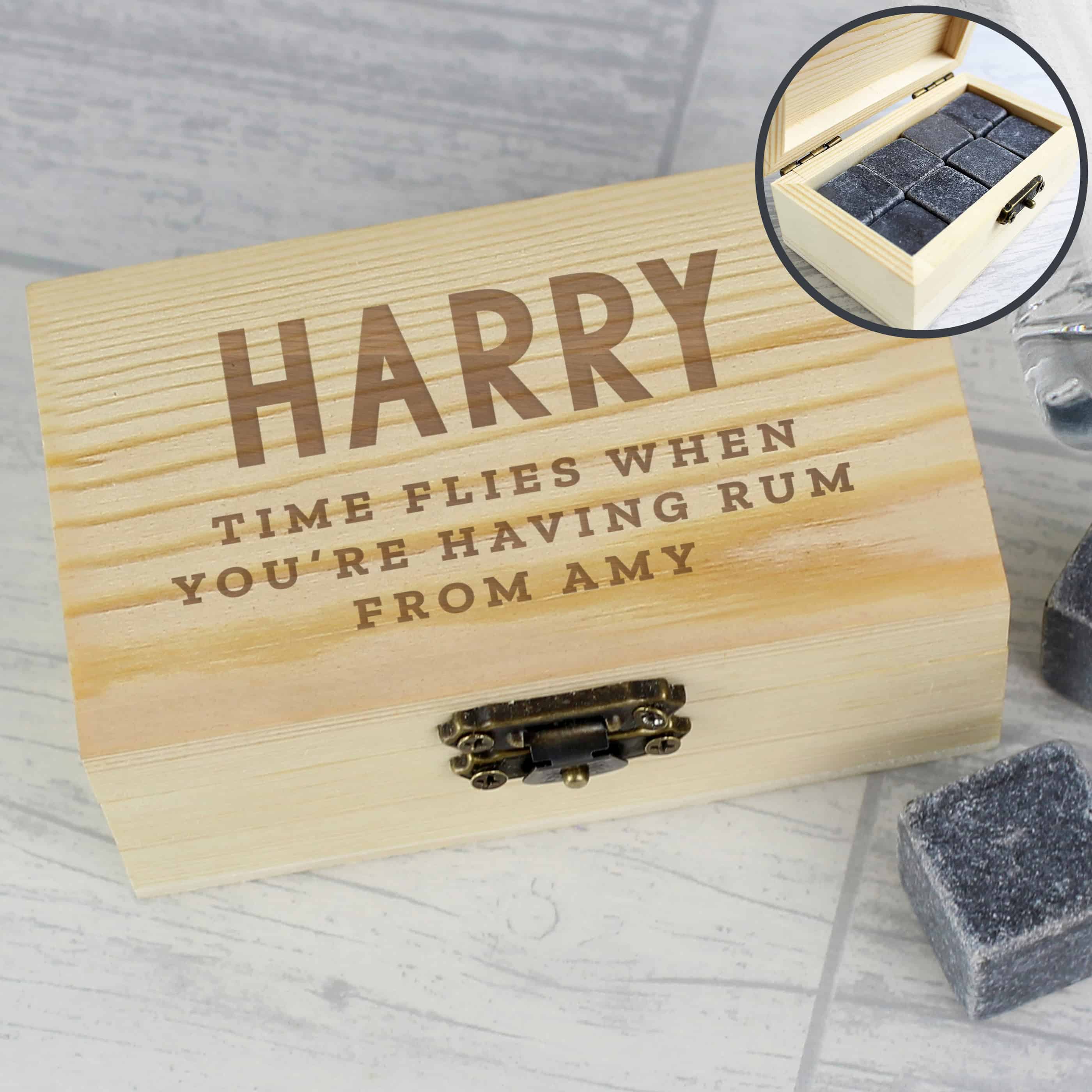personalised cooling stones