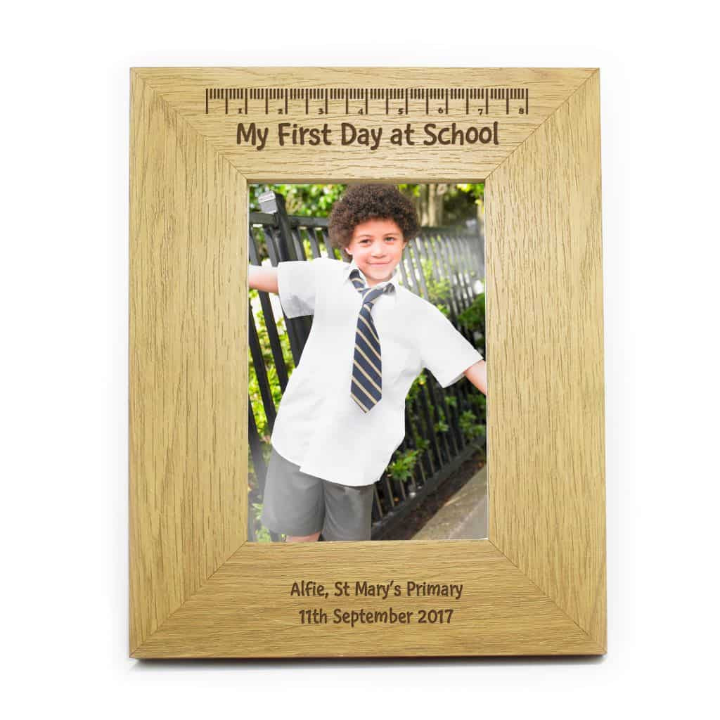 first day of school picture frame