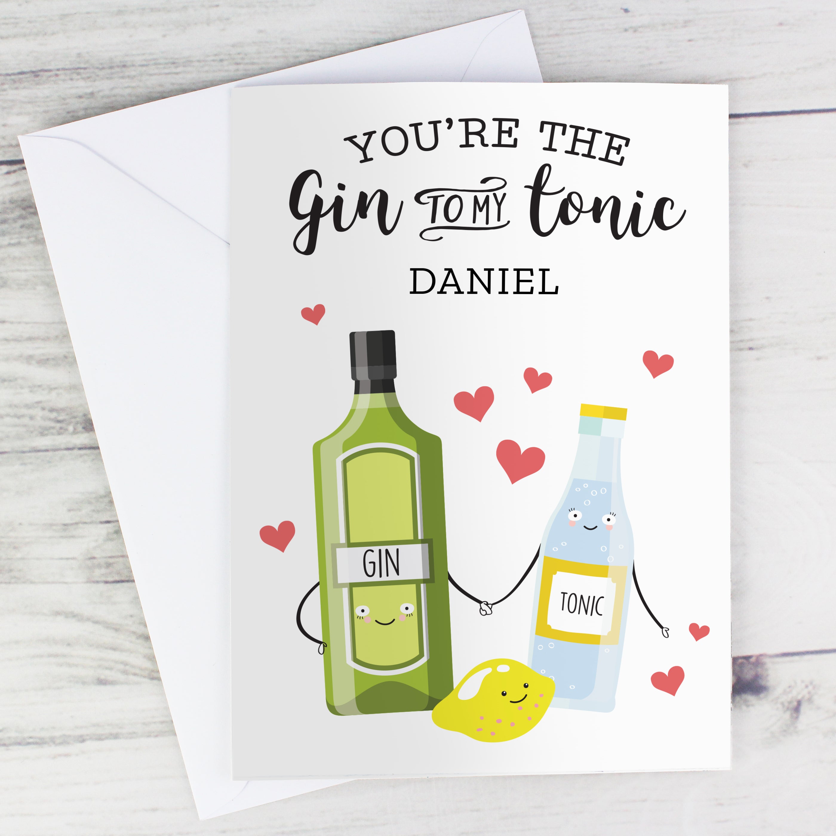 Gin To My Tonic Card - CalEli Gifts