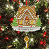 personalised gingerbread house