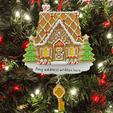 personalised gingerbread house