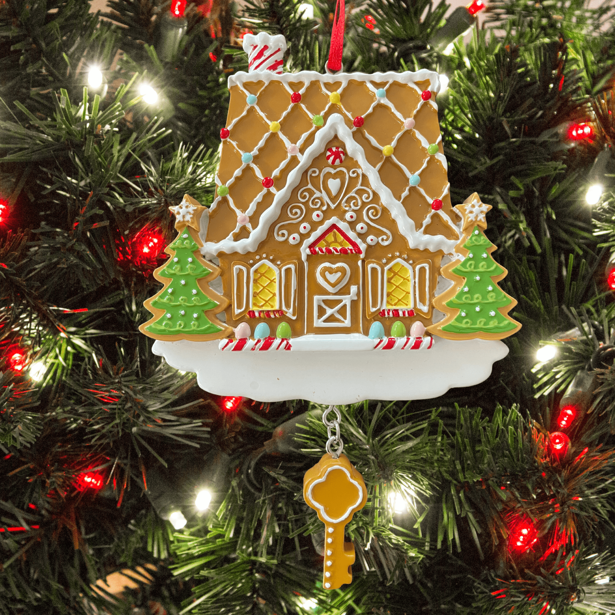 personalised gingerbread house