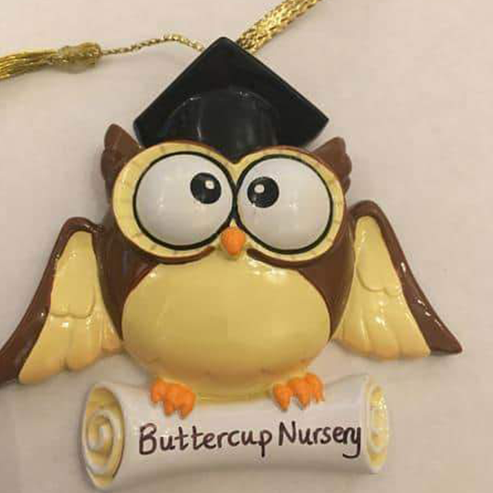 Graduation Owl Decoration. - CalEli Gifts